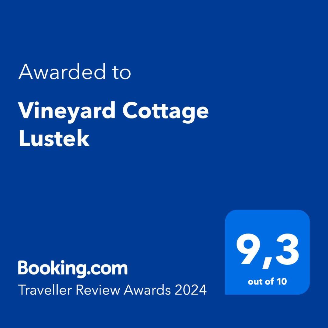 Vineyard Cottage Lustek Novo Mesto Kültér fotó